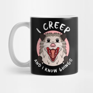 Creepy Possum Mug